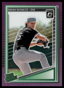 2025 Panini Donruss NOAH SCHULTZ OPTIC PURPLE PRIZM 29/49 #200 CHICAGO - Picture 1 of 2