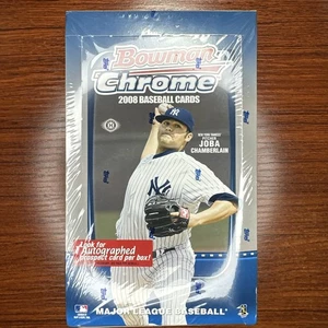 2008 BOWMAN CHROME BASEBALL Sealed HOBBY Box JETER VOTTO ICHIRO GRIFFEY PUJOLS - Picture 1 of 6