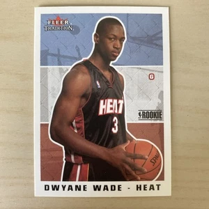 Dwayne Wade 2003-04 Fleer Tradition Rookie Card RC #265 Heat - Picture 1 of 2