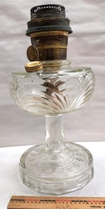 Aladdin Clear Washington Drape Model B Oil Lamp - Picture 1 of 18