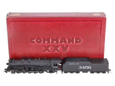 IHC 23400 HO Santa Fe Command XV Series 2-10-2 Steam Locomotive & Tender EX/Box - Image 1 of 4