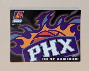 2000-01 Phoenix Suns Basketball Pocket Schedule NBA 🏀🏀 - Picture 1 of 2