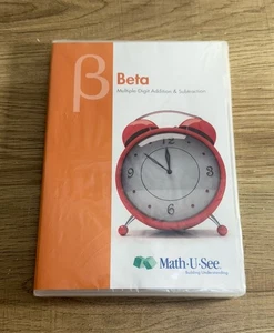 Math-U-See Beta: DVD by Math-U-See (2009) – NEW – Homeschool Curriculum - Picture 1 of 4