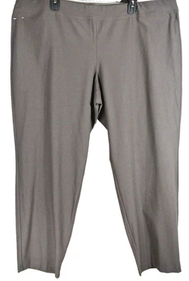 NEW Eileen Fisher Slim Washable Crepe Ankle Pants Size 3X #P3730 - Image 1 of 4