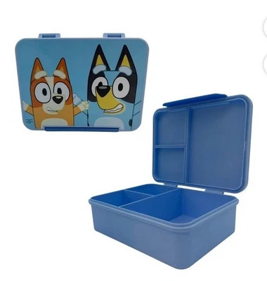 Fiambrera Bento de silicona reutilizable para niños Bluey, nueva Foto 1 de 4