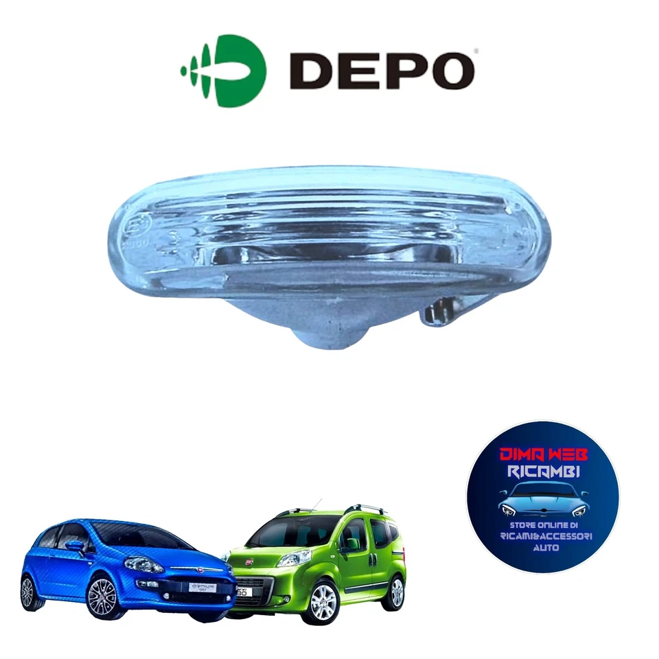 fanale fanalino freccia laterale anteriore fiat grande punto punto evo qubo - Immagine 1 di 1