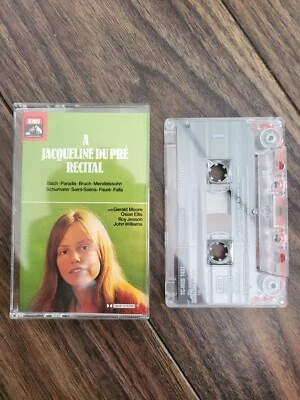 A Jacqueline Du Pré Recital - UK HMV RARE Cassette 1982 - Image 1 of 4