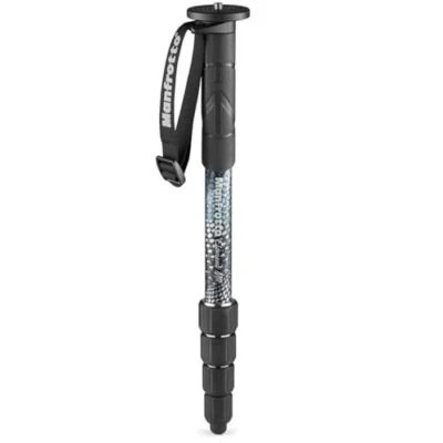 Manfrotto Element MII 5-Section Aluminum Monopod with Wrist Strap, Black - Image 1 of 3