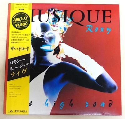 ROXY MUSIC  THE HIGH ROAD 1983 RARE 1st PRESS JAPAN EP OBI BRYAN FERRY VINYL Foto 1 de 2