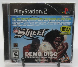 NFL STREET - PRE-RELEASE DEMO VER. DEMO DISC FOR PLAYSTATION 2 PS2, BEST BUY EXC - Picture 1 of 3