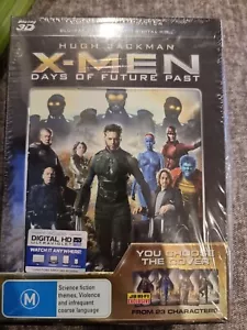 X-Men: Days Of Future Past 3D - JB Hi Fi rare Interchange Cover (3D Blu-ray) VGC - Picture 1 of 5