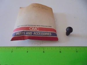 Genuine OMC Johnson Evinrude Trail Lock Bumper #203290 New - Picture 1 of 1