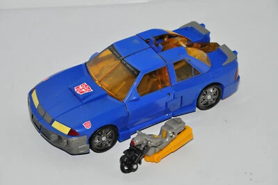 Transformers Armada SIDESWIPE Super-Con w/ NIGHTBEAT Mini-Con - No Accessory - Image 1 of 4