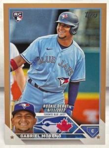 Gabriel Moreno 2023 Topps Update Serie RC #US290 - Gold #' D 1896/2023 - Bild 1 von 2