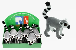 Kuscheltier Lemur Affe Primat Höhe 28 cm Grau Plüschtier 1017108 - Bild 1 von 1