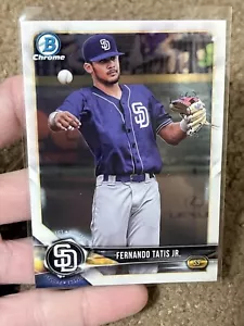 Bowman Chrome Prospects 2018 #BCP114 Fernando Tatis Jr. (Padres de San Diego) - Imagen 1 de 2