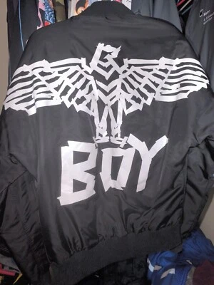 Мальчик Лондон ленты орла британский панк сцены bomber молнии куртка маленький/средний - Изображение 1 из 4