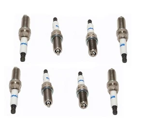 LAND ROVER LR4 / DISCOVERY 4 10-13 5.0L V8 ENGINE SPARK PLUGS SET OF 8 LR032080 - Picture 1 of 2
