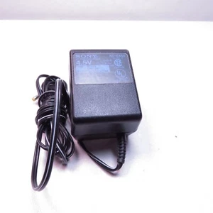 SONY Zasilacz AC Adapter Kabel Przewód 4,5V AC-E455D Żółta końcówka Walkman Discman - Zdjęcie 1 z 2