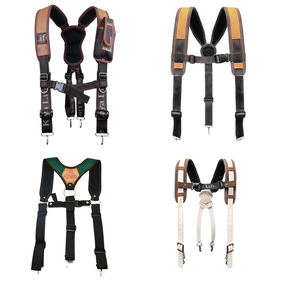 Carpenter Work Tool Belt Suspenders Kaya KL 611,811,511,2110 Tools Adjustable