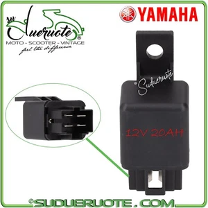 Rele Avviamento 12V 20A per Accensione Motorino Start Moto Yamaha Mbk e Malaguti - Foto 1 di 24