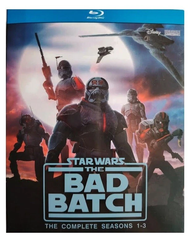 Star Wars The Bad Batch: The Complete Series Seasons 1-3 (BLU-RAY)Free Shipping! Foto 1 de 1