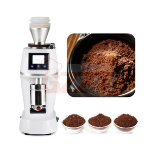 Molinillo de café comercial rebaba cónica eléctrica control pantalla táctil rebaba de 60 mm - Imagen 1 de 12