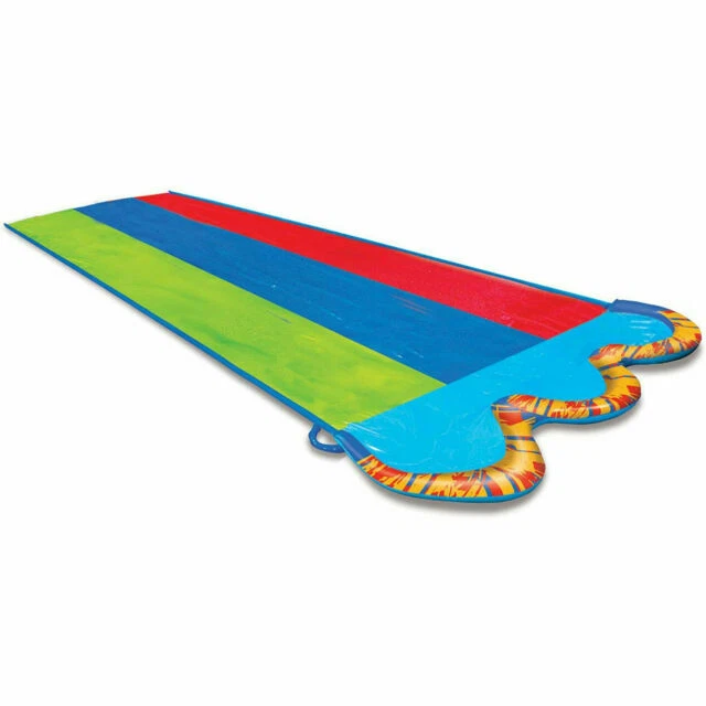 Banzai Triple Racer 16ft. Water Slide with 3 Bodyboards