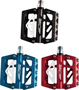 Pedales planos Azonic 420 bicicleta de montaña MTB BMX - Imagen 1 de 4