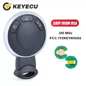 Keyless Smart Remote Key Fob 3 Button for BMW Mini Cooper 2007-2014 IYZKEYR5602 - Bild 1 von 5