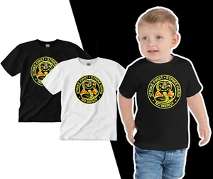 Cobra Kai Shirt Karate Kid Gear Dojo Funny T-shirt Tee KID TODDLER New - Picture 1 of 4