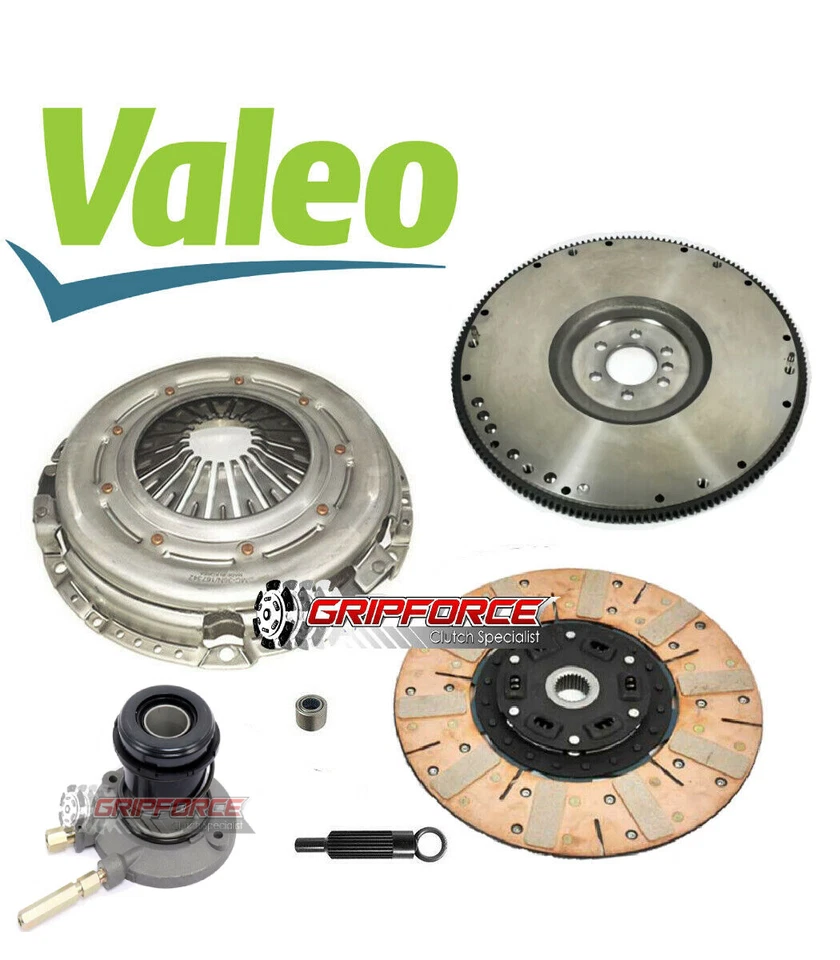 KIT EMBRAGUE VALEO DOBLE FRICCIÓN + VOLANTE Y ESCLAVO para PONTIAC GTO 5.7L LS1 6.0L Foto 1 de 4