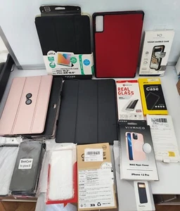 Großer Posten Handy- & Tablet-Hüllen – iPhone, iPad, Samsung, Neu/Gebraucht - Bild 1 von 16