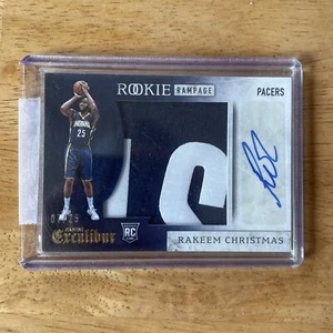 2015-16 Panini Excalibur Rookie Rampage Jersey Auto /25 Rakeem Christmas #RR-RKC - Picture 1 of 2