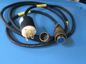 0J198-922360-2 CAROL CABLE ASS 3/C 14 AWG 8FT ENCLOSURE POWER 97-3055-16-6 - Picture 1 of 3