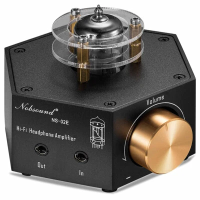 Nobsound Mini Vacuum Tube Headphone Amplifier HiFi Stereo Amp Best Audio Preamp - Image 1 of 4