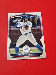 2023 Bowman Draft Paper Base BD-181 Dylan Campbell - Los Angeles Dodgers - Bild 1 von 3