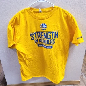 Golden State Warriors 2015 Conference Semis STRENGTH IN NUMBERS Men's T-Shirt XL - Picture 1 of 3