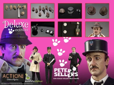Peter Sellers Deluxe Version 1:6 Pink Panther Inspector Action Figure - Image 1 of 4