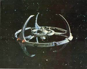 Star Trek Deep Space Nine Space Station Color 8x10 Photograph