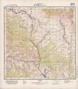 Mapa topográfico vintage 1961 del Estado Mayor polaco - Zarna 1:25 000 - Imagen 1 de 5