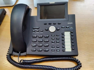 Snom D375 12 Line, VoIP Phone (No PSU) & 3 Months Warranty inc VAT - Photo 1/2