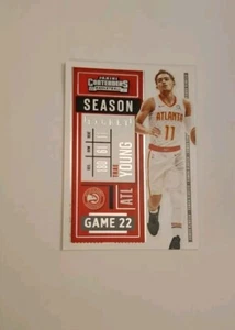 2020-21 Panini Contenders #5 Trae Young Atlanta Hawks  - Picture 1 of 2