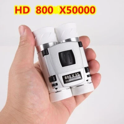 800x25 HD Portable Powerful Binoculars Long Range BAK4 Telescope Gifts  children - Image 1 of 4