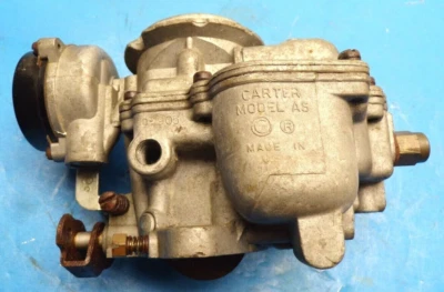  1952 -63 Carter Carburetor Model AS  AMC, Edsel IHC, Mercury  Pontiac  Ford   - Изображение 1 из 4