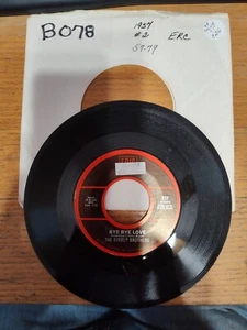 EVERLY BROTHERS BYE BYE LOVE / TAKE A MESSAGE TO MARY Eric Records E-2037 45 RPM - Imagen 1 de 1