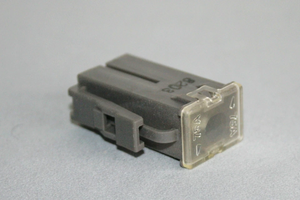 Fabricante de equipo original Ford Infinity Mercury Nissan hembra maxi largo gris 75A cartucho fusible Foto 1 de 1