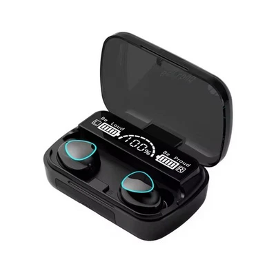 Bluetooth 5.0 Headset TWS Wireless Earphones Mini Earbuds IPX7 Stereo Headphones - Image 1 of 4