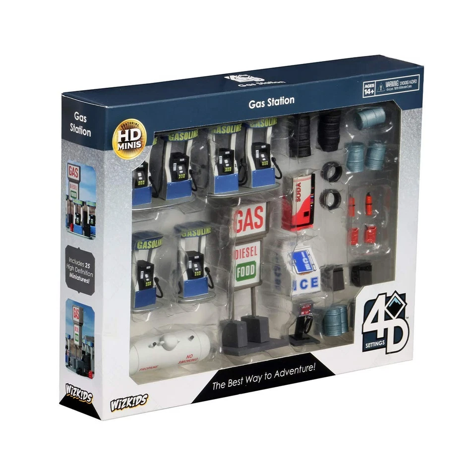 WizKids 4D Settings: Gas Station Brand New Sealed - Image 1 of 1