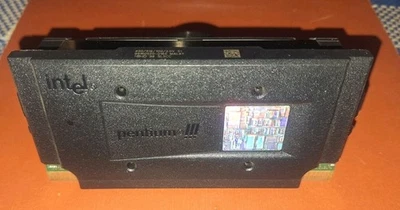 CPU PENTIUM III 450 MHz SLOT 1 SL3CC TESTED PROCESSOR RETRO PC VINTAGE - Immagine 1 di 3